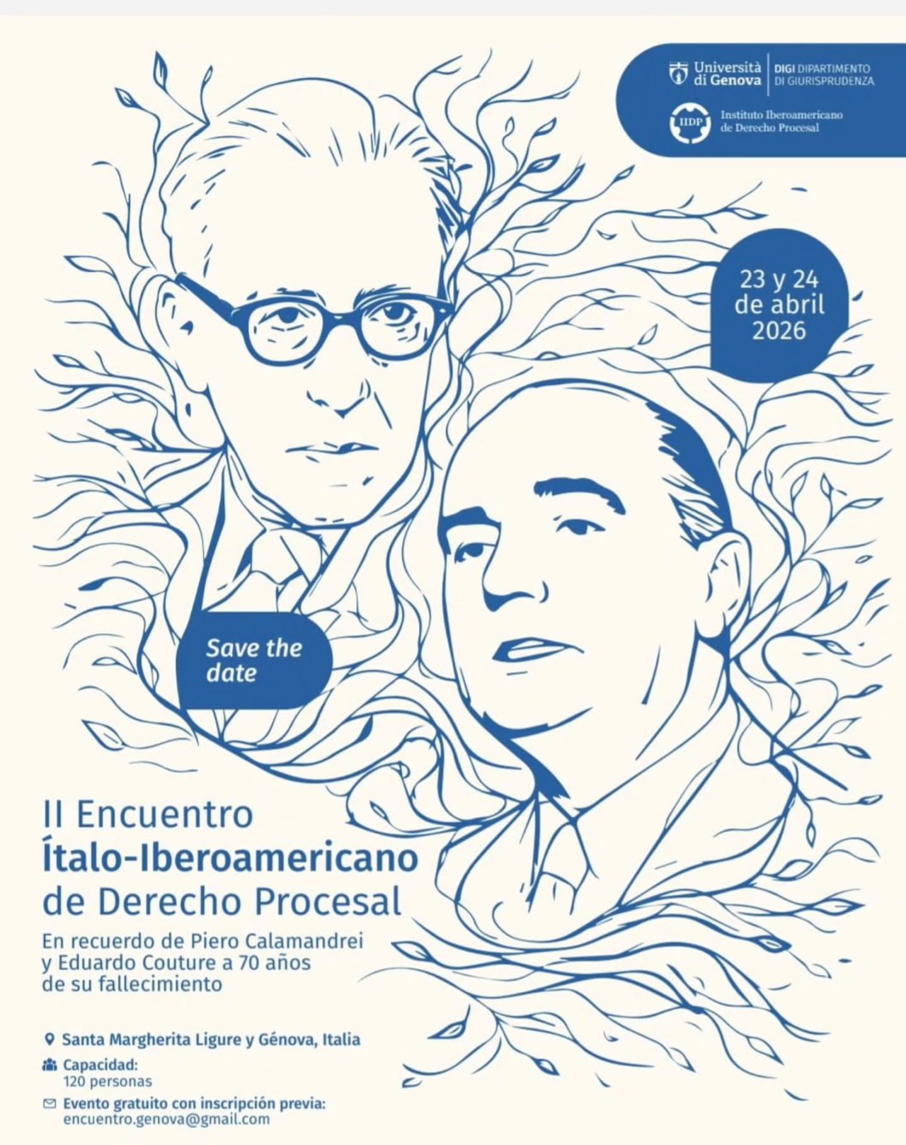 El II Encuentro Ítalo-Iberoamericano de Derecho Procesal se celebrará en Génova…