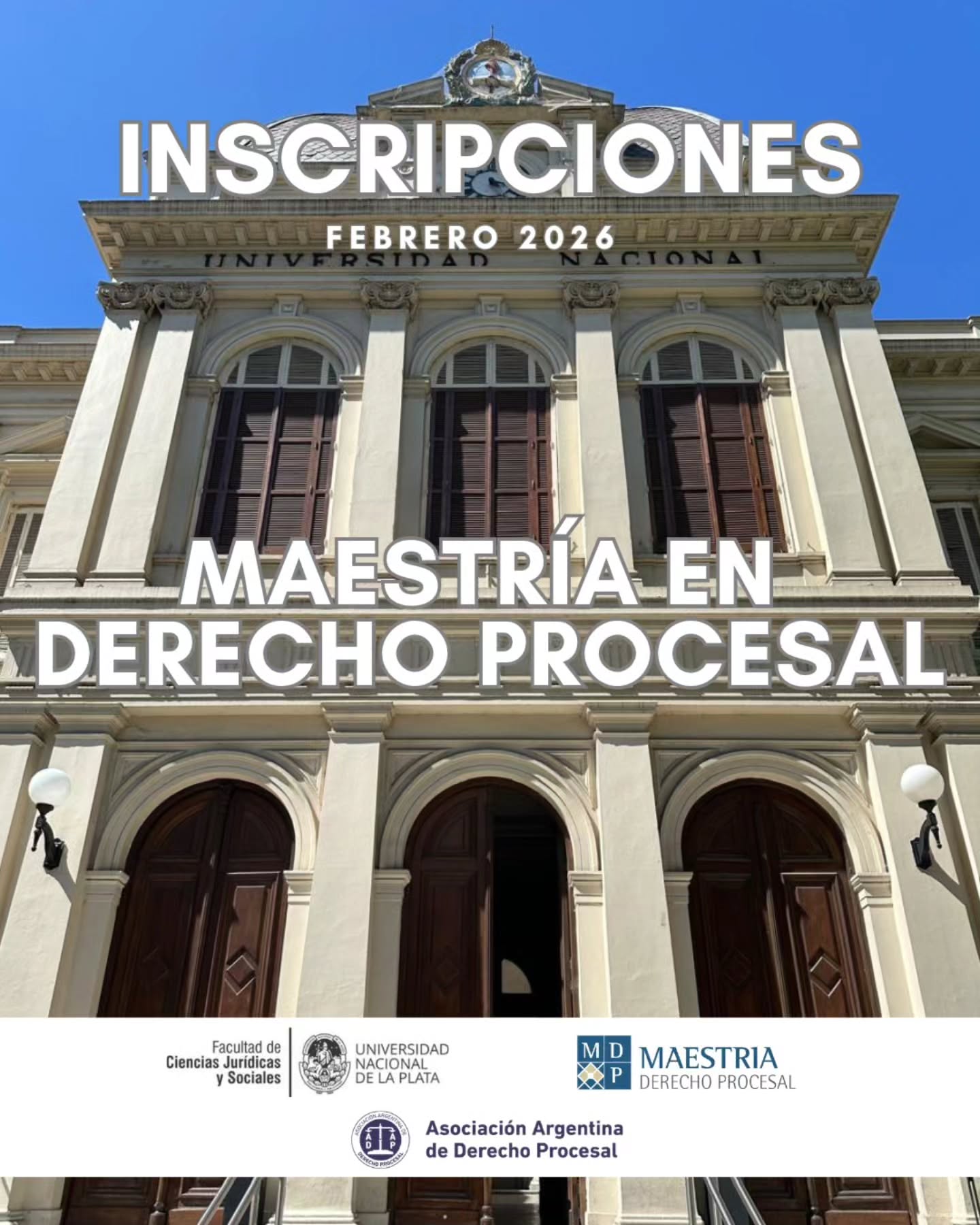 Maestría en Derecho Procesal – Cohorte 2026