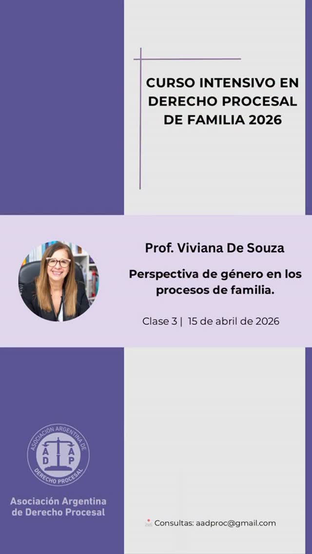 Curso Intensivo de Derecho Procesal de Familia