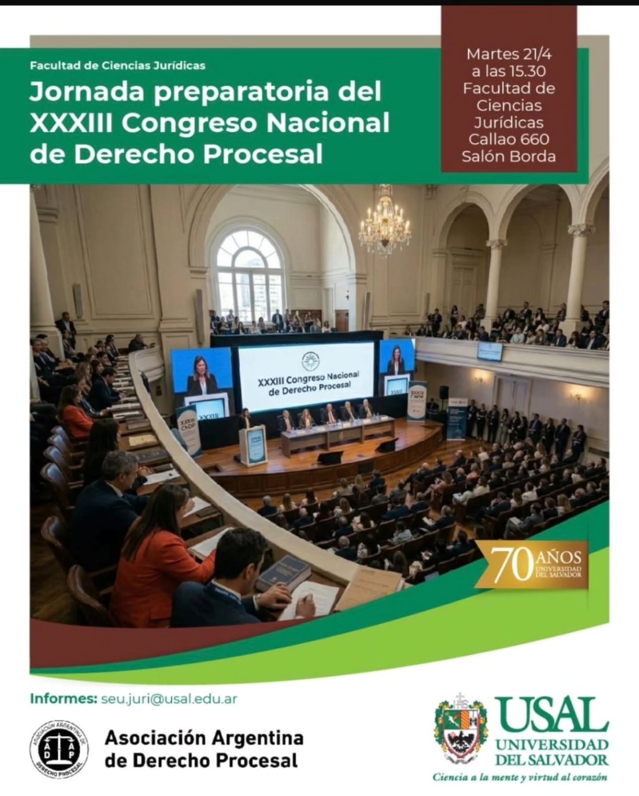 Los invitamos a participar de la Jornada preparatoria del XXXIII Congreso…
