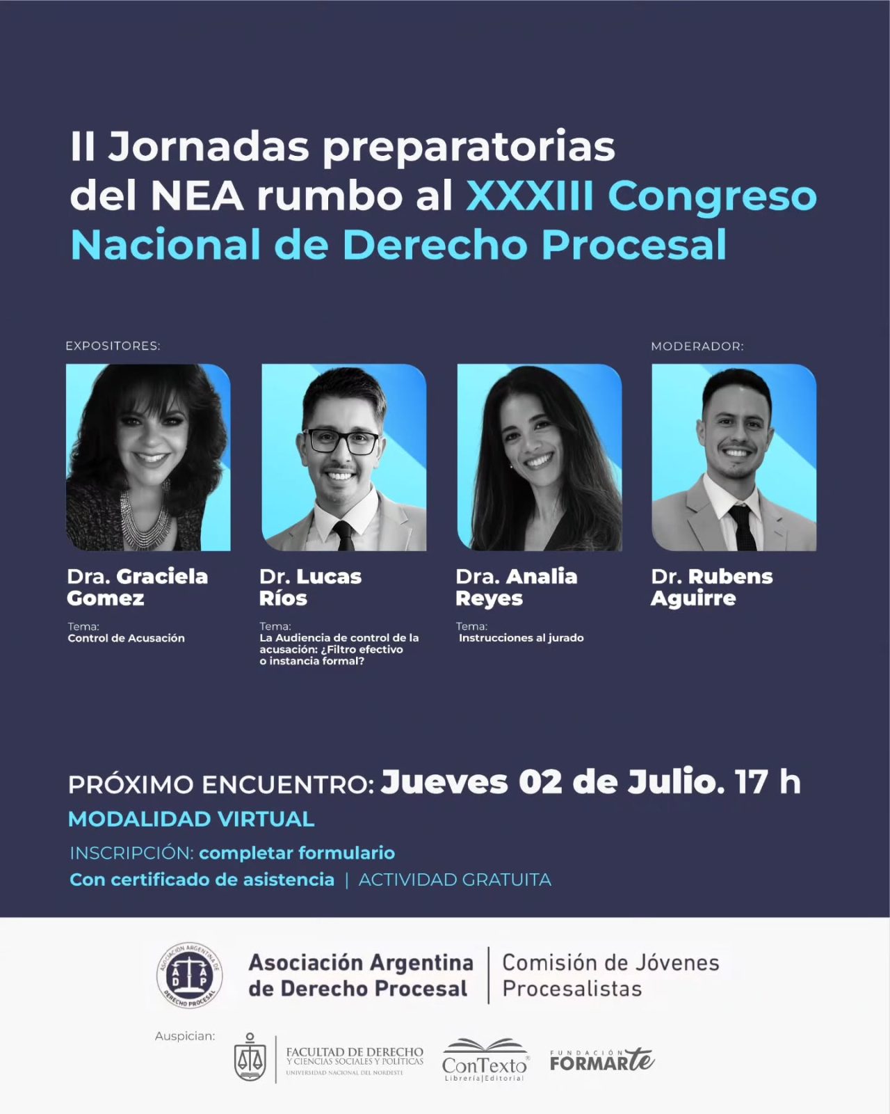 II Jornadas preparatorias del NEA*