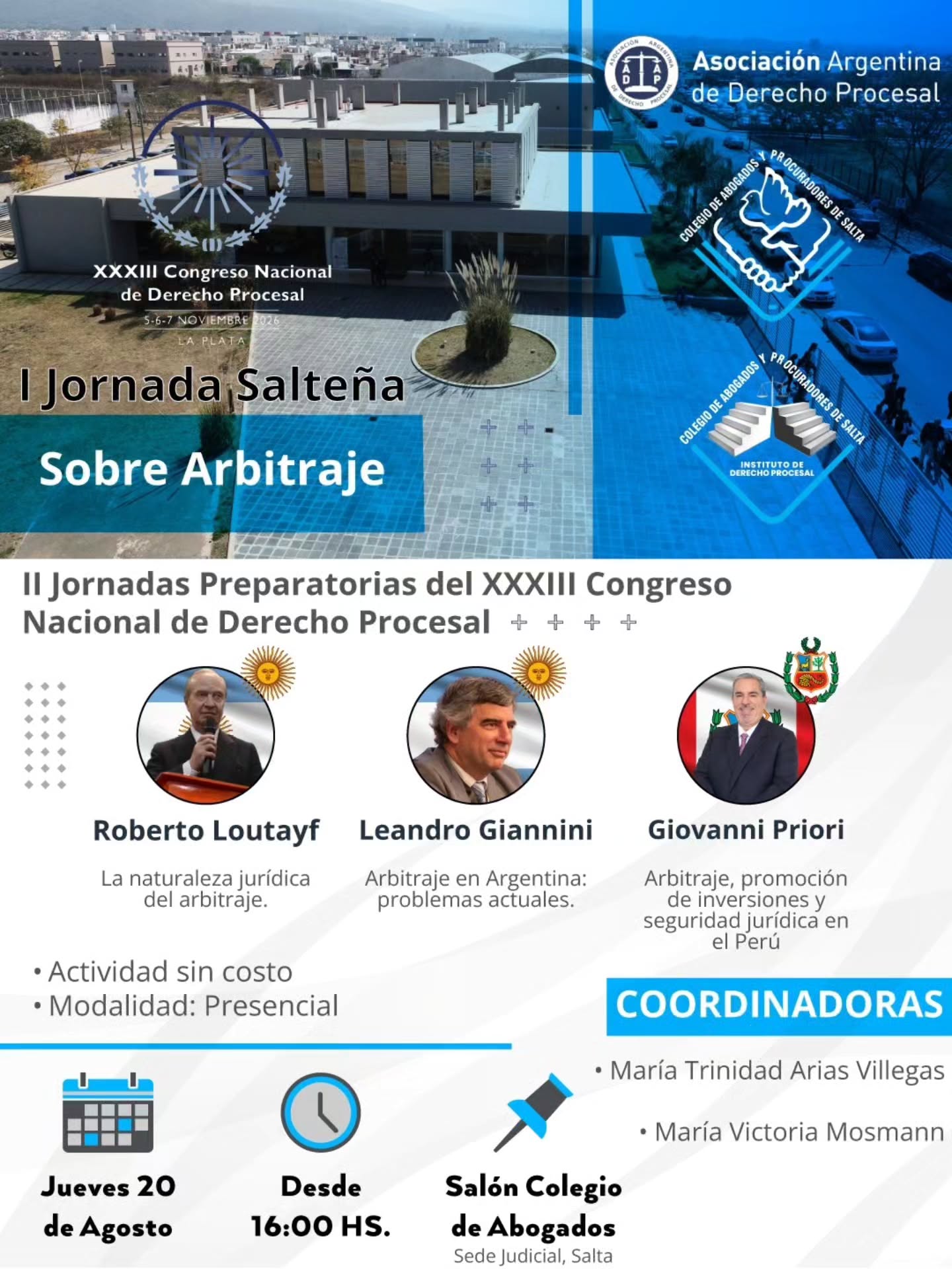 1era Jornada Salteña sobre ARBITRAJE