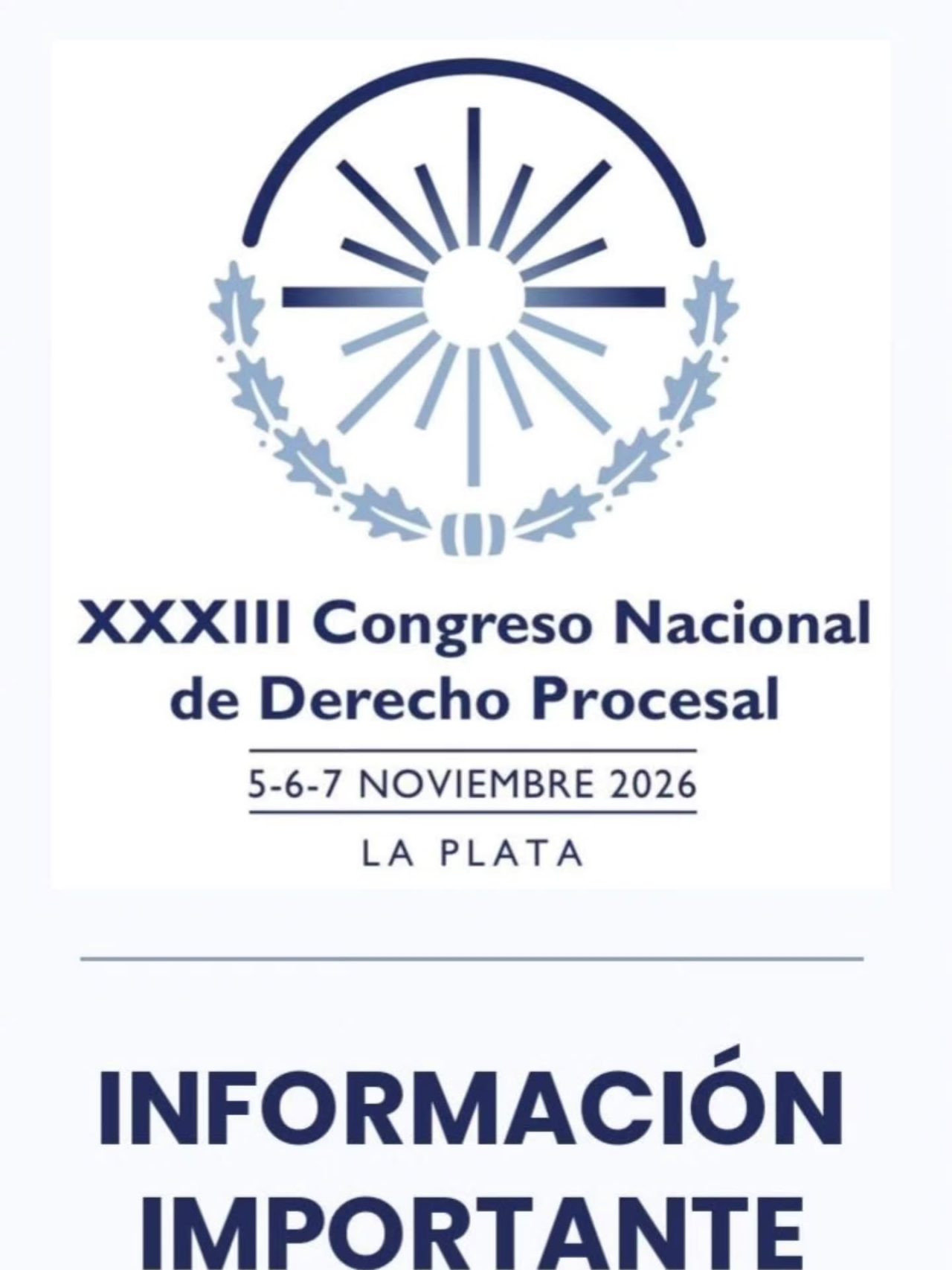 ¡Información importante!
