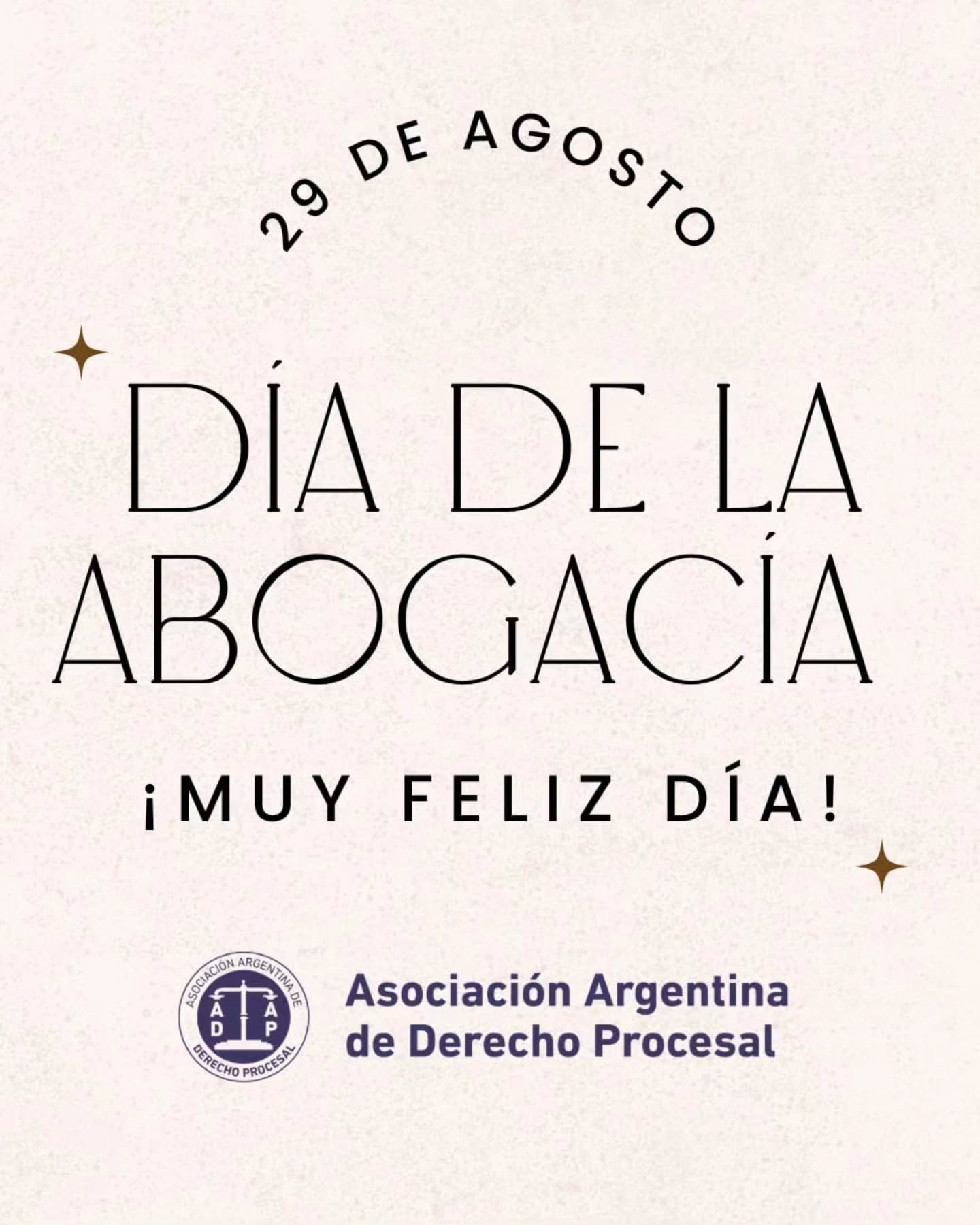 ¡Feliz Día de la Abogacía!