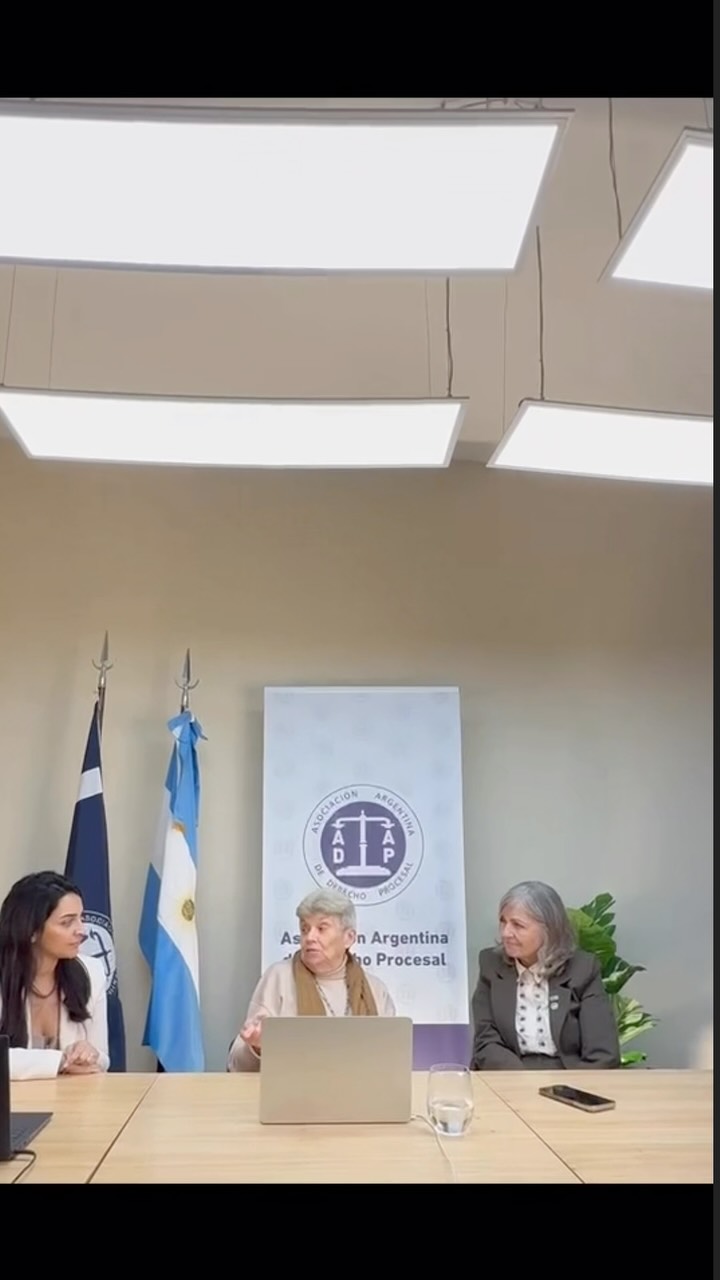 Clase de clausura del curso de derecho procesal de familia